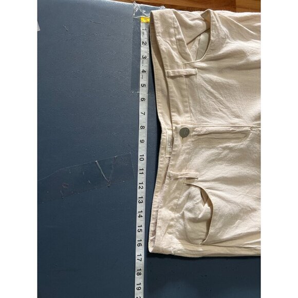 Ann Taylor Loft  Linen Blend Pants Sz 8T Beachy Boho Lagenlook Lagom - Picture 6 of 11